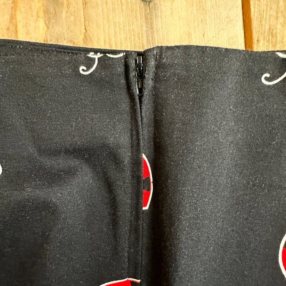 Briggs‎ Ladybug Skirt Black Red Pencil 12 New York Nature - Picture 6 of 8